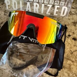 Pit Viper Multicolor Polarized Sunglasses